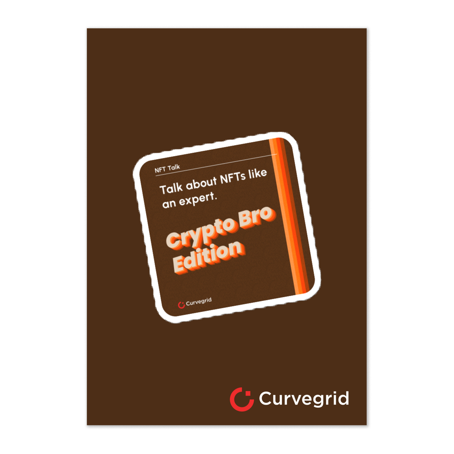 Crypto Bro Sticker #1